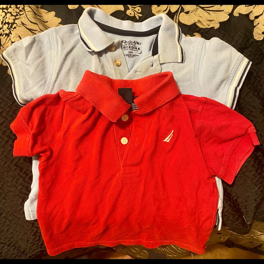 Baby Boys Polo t shirts set of 2
